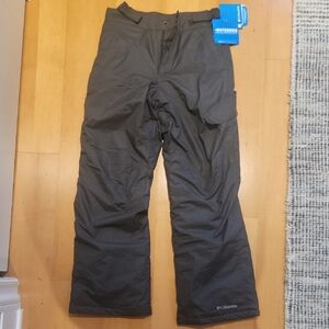 Columbia Youth Ski Pants, Gray, NWT. Size L/ 14-16.